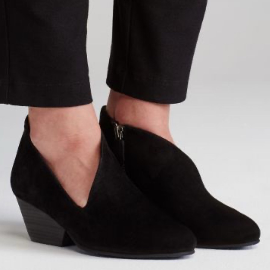 Eileen Fisher: Bowie Suede Booties